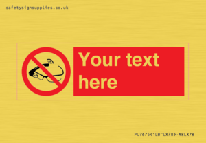 Custom prohibition Use of smart glasses prohibited